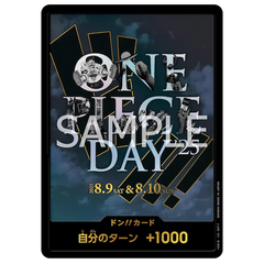 alt
One Piece Day 25 Promo Collection mit Promo-Kartendesign für Sammler und Enthusiasten.