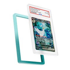 PSA Slab Guard - Verzaubert zum Schutz von PSA 10 Gardevoir-Slabs mit einem atemberaubenden Grün-Blau-Farbverlauf.