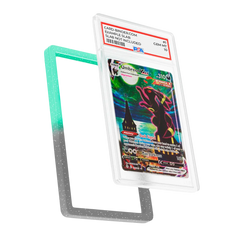 PSA Slab Guard - Radiance protective bumper showcasing beautiful gradient design for Dark Type Pokémon.
