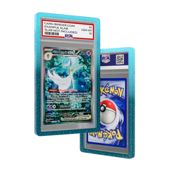 alt
PSA Slab Guard – Verzaubert mit Gardevoir EX Karte, Farbverlauf-Design und PSA Slab Guard Protector für überragenden Schutz.