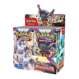 "Pokémon SV02 Paldea Evolved Booster Box met 36 pakjes, perfect voor verzamelaars en fans van het ruilkaartspel."