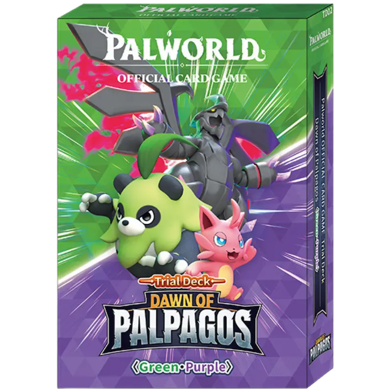 Palworld Dawn of Palpagos Trial Deck Green-Purple