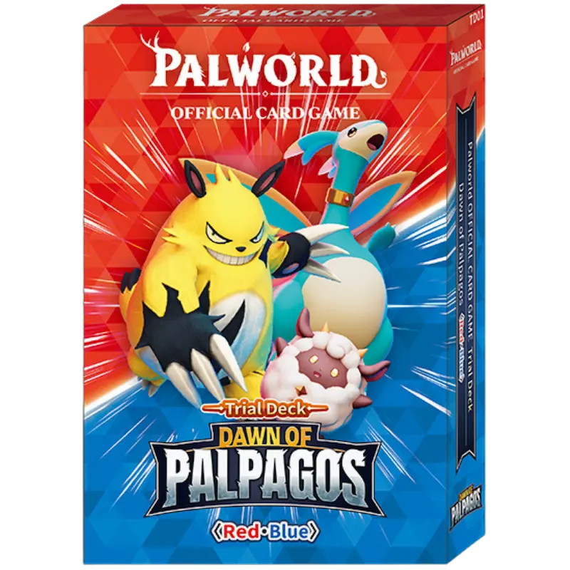Palworld Dawn of Palpagos Trial Deck Red-Blue