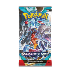 Pokémon SV04 Paradox Rift Booster Pack featuring stunning art, perfect for fans and collectors!