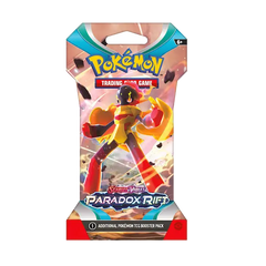 "Pokémon SV04 Paradox Rift booster pack met een dynamisch ontwerp en levendige kleuren, klaar voor TCG-gevechten!"