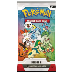 Pokémon TCG: First Partner Illustration Box Series 2 featuring various Pokémon characters on the card pack.