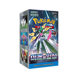 Future Flash Korean Booster Box featuring vibrant Pokémon artwork and 30 booster packs of cards.