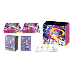"Mega Symphonia Pokémon Center Special Box mit Booster-Boxen, Acerola Deck Box, Trennblättern und Hüllen."