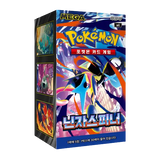 Boîte Booster Ninja Spinner coréenne avec Mega Amphinobi-ex de l'extension M4 Chaos Rising du JCC Pokémon.