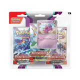 Pokémon SV02 Paldea Evolved Blister 3 paquets avec Tinkaton et des paquets booster de l'extension Écarlate et Violet.