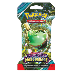 "Pokémon SV06 Twilight Masquerade sleeve booster pack met 10 verzamelkaarten voor Pokémon TCG."