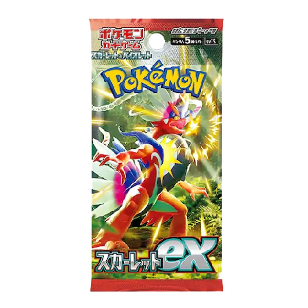  Pokemon Japanse Scarlet EX Booster Pack