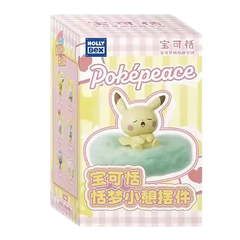 Pokémon: Poképeace Nickerchen-Figuren Blind Box (Holly Box) Verpackung mit einer niedlichen schlafenden Pokémon-Figur.