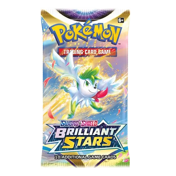 Pokemon Schwert & Schild Brilliant Stars Booster Pack Art 2