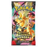 "Pokémon Ascended Heroes Boosterpack mit Mega-Dragoran und anderen einzigartigen Karten."