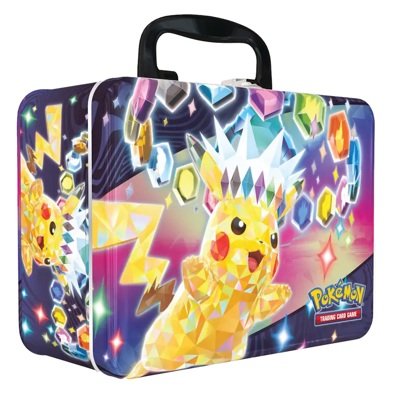 Pikachu Brusttasche Herbst 2024 mit Pikachu aus der Pokémon TCG Kollektion, buntem Design und Henkel.