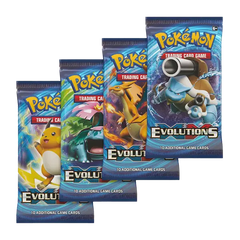 Pokemon XY Evolutions Booster Pack Kunst Set
