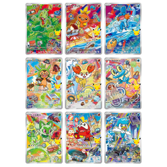 Collection First Partner Illustration Série 3 mettant en vedette des cartes Pokémon populaires des régions de Hoenn, Kalos et Paldea.