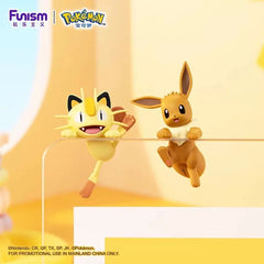 Pokémon Hanging Figures featuring Meowth and Eevee, perfect gift for Pokémon fans.