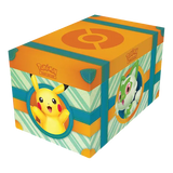 Pokémon Paldean Adventure Chest featuring Pikachu and Sprigatito design, perfect for trainers and collectors.
