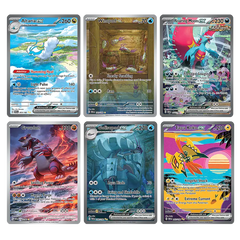 Kleurrijke Pokémon kaarten met Altaria, Wimpod, Brullende Maan, Groudon, Galactisch en Tapu Koko uit Paradox Rift!