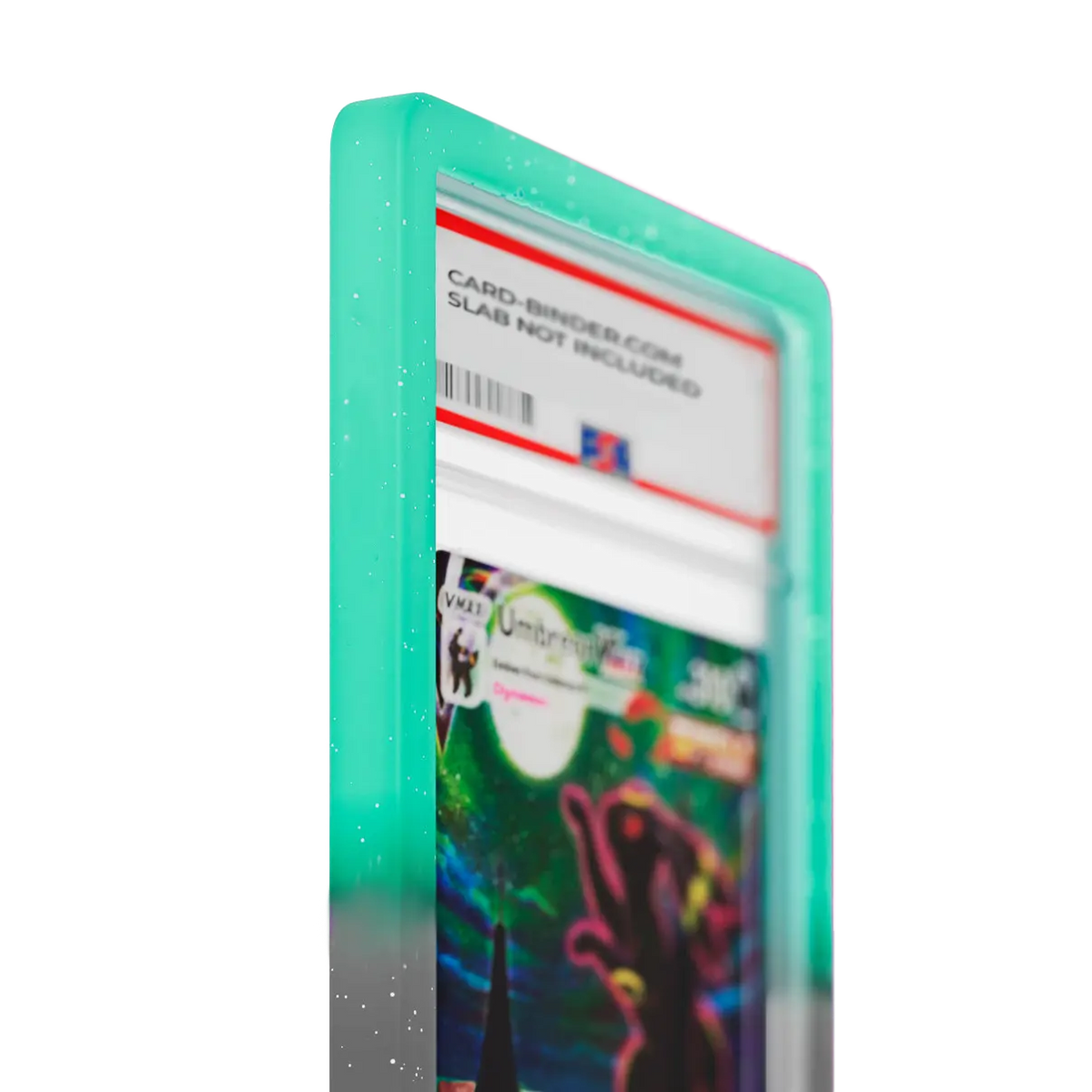PSA Slab Guard - Radiance in Radiant Sparkle Green, protecting a PSA slab with beautiful gradient colors.