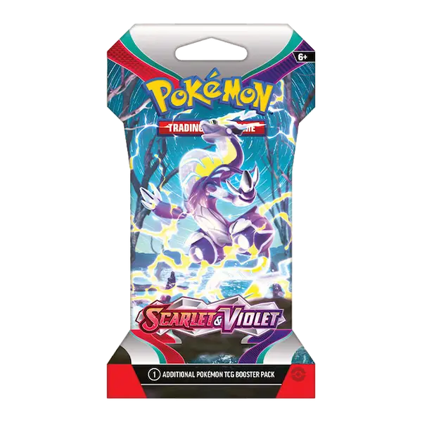 Pokemon Scarlet & Violet Hüllen-Booster – Miraidon-Artwork