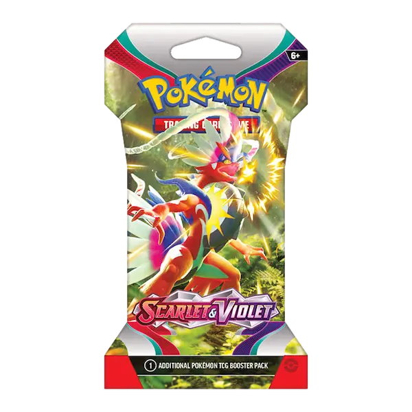 alt
Pokemon Scarlet & Violet Sleeved Booster - Koraidon-Artwork