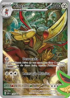 "Carte Roiambit Voile de Légende du set SV06.5 de Pokémon, avec des illustrations magnifiques et des statistiques de jeu."