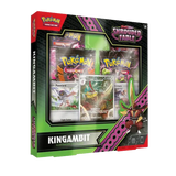 "Boîte de collection Pokémon Fable voilée Roi-Kaiser avec paquets de boosters et cartes promo, ouverture en direct SV06.5."
