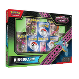 "Shrouded Fable Special Illustration Collection Kingdra EX met boosterpakketten en promokaarten voor Pokémon SV06.5."