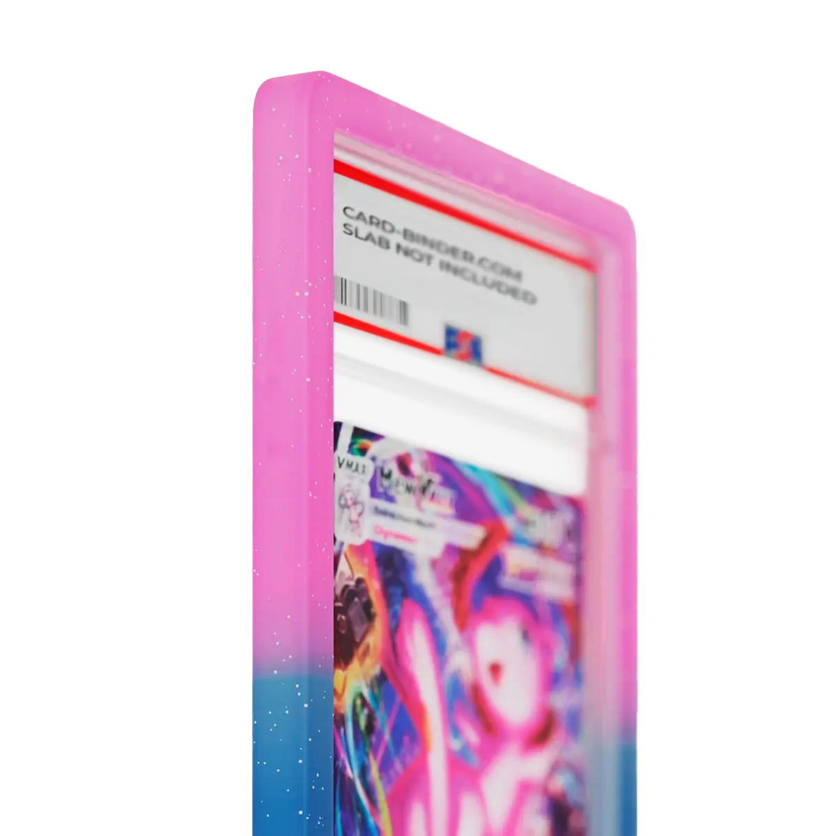 PSA Slab Guard - Starlight showcasing a beautiful blue and pink gradient design for slab protection.