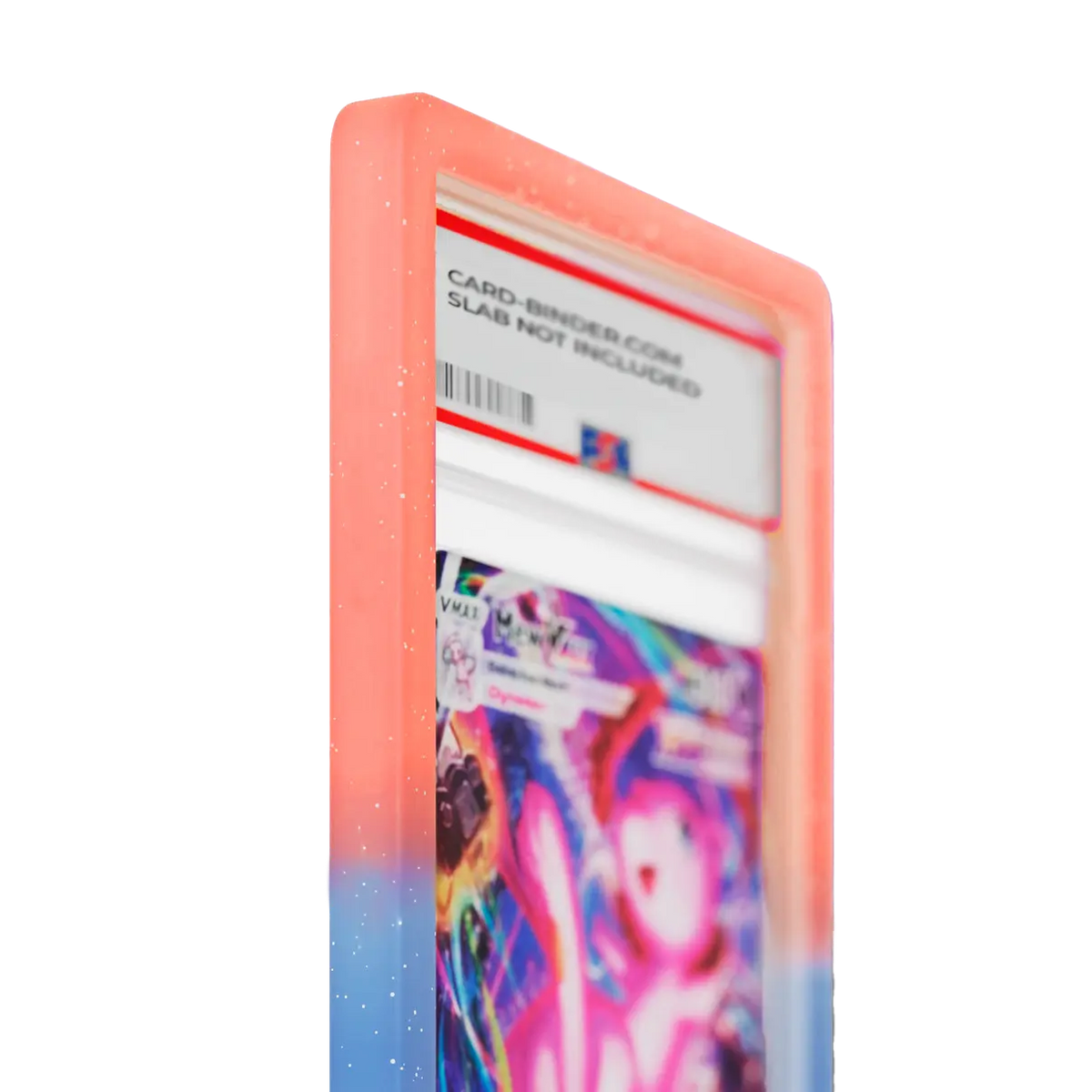 PSA Slab Guard - Stellar showcasing a colorful gradient design, providing protection for your PSA slabs.