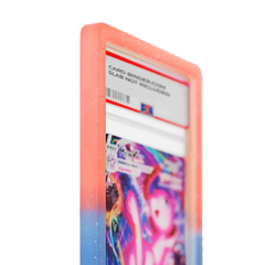 PSA Slab Guard - Stellar showcasing a colorful gradient design, providing protection for your PSA slabs.
