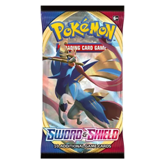 Pokemon Sword & Shield Basis set Booster Pack art 1