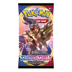 Pokemon Sword & Shield Basis set Booster Pack art 4