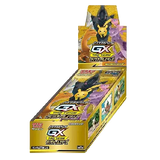 "GX All Stars Booster Box met Pokemon Tag Team kaarten en premium verpakkingsdesign."
