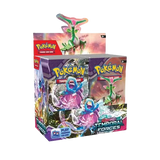 Pokémon Temporal Forces Booster Box featuring 36 packs of Pokémon SV05 collectible trading cards.