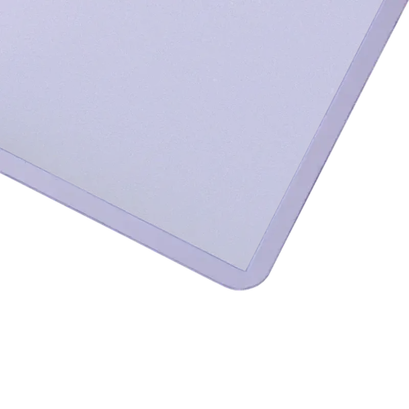 L Oversized Toploaders edge showing premium acid free material for jumbo card protection.