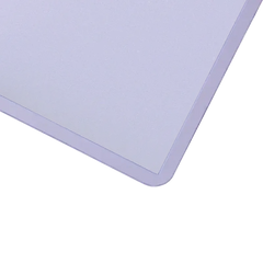L Oversized Toploaders edge showing premium acid free material for jumbo card protection.