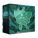 "Pokémon SV06 Twilight Masquerade Elite Trainer Box Verpackung mit lebendigem grünen Design und Logo."