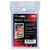 Penny Sleeves pack containing 100 sleeves for standard trading cards to protect from scratches.