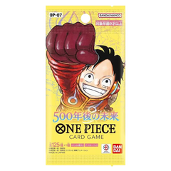 "500 Jaar in de Toekomst Japanse Booster Box - One Piece TCG met personages uit de populaire anime."
