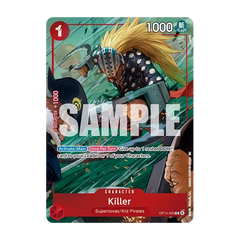 One Piece: Illustration Box Vol. 8 (Live) mit Charakterkarte von Killer aus der Kid-Piratenbande, Sammelkartenspiel.