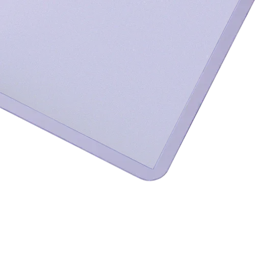 Standard Size Toploaders showing the edge and design of the rigid sleeve for trading cards.